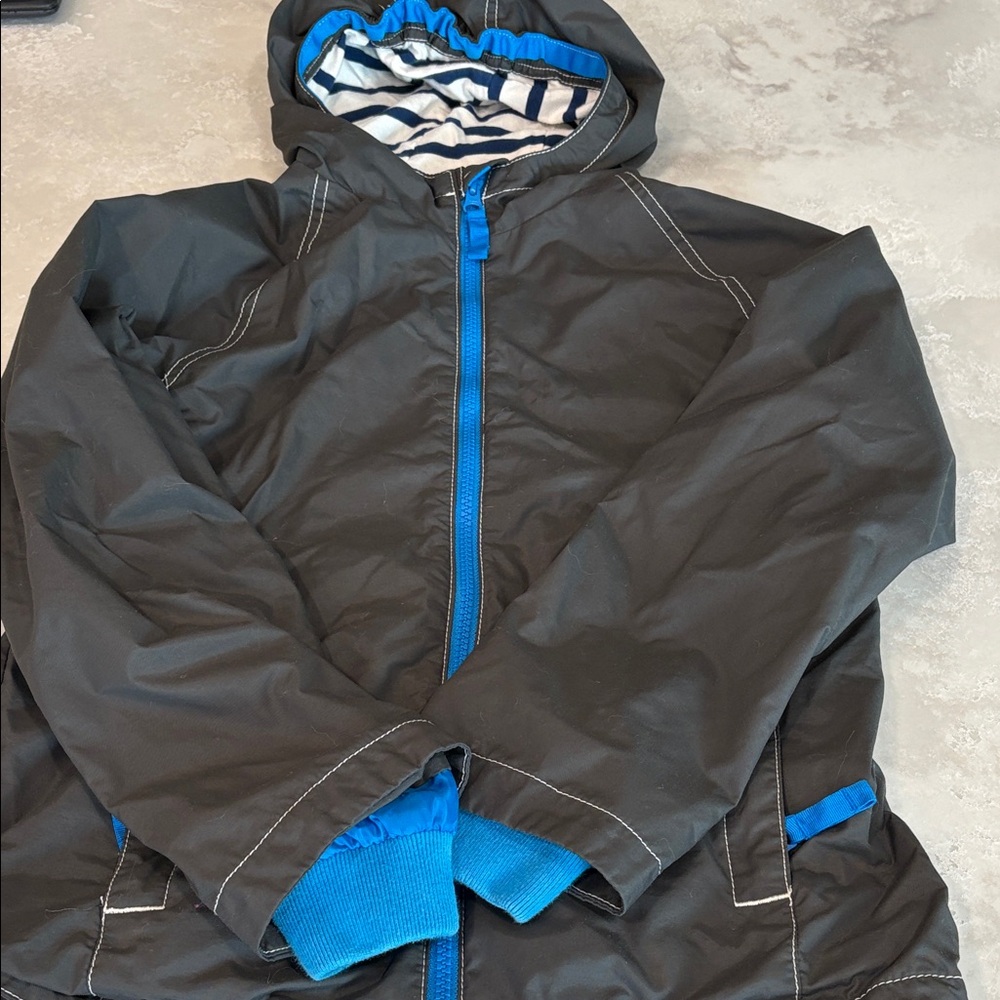 Lined rain jacket